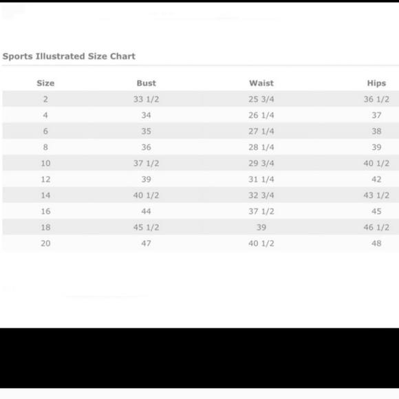 NWT Women's Sports Illustrated One Piece Swimsuit - Picture 10 of 10